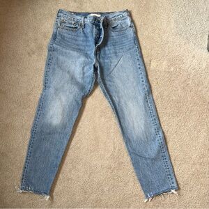 Levi's Light Blue Straight Leg Jeans